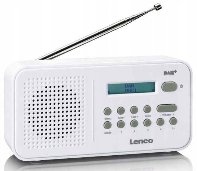 Digitální rádio Lenco PDR-015BK Dab+ Rds Menu Cz