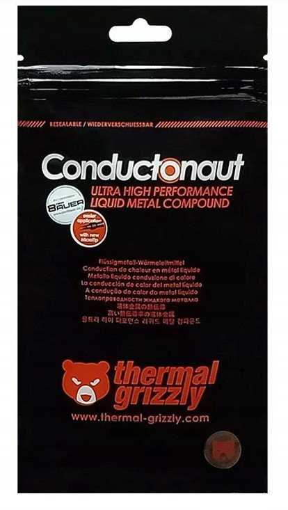 Thermal Grizzly Conductonaut Liquid Metal 5g Těstoviny