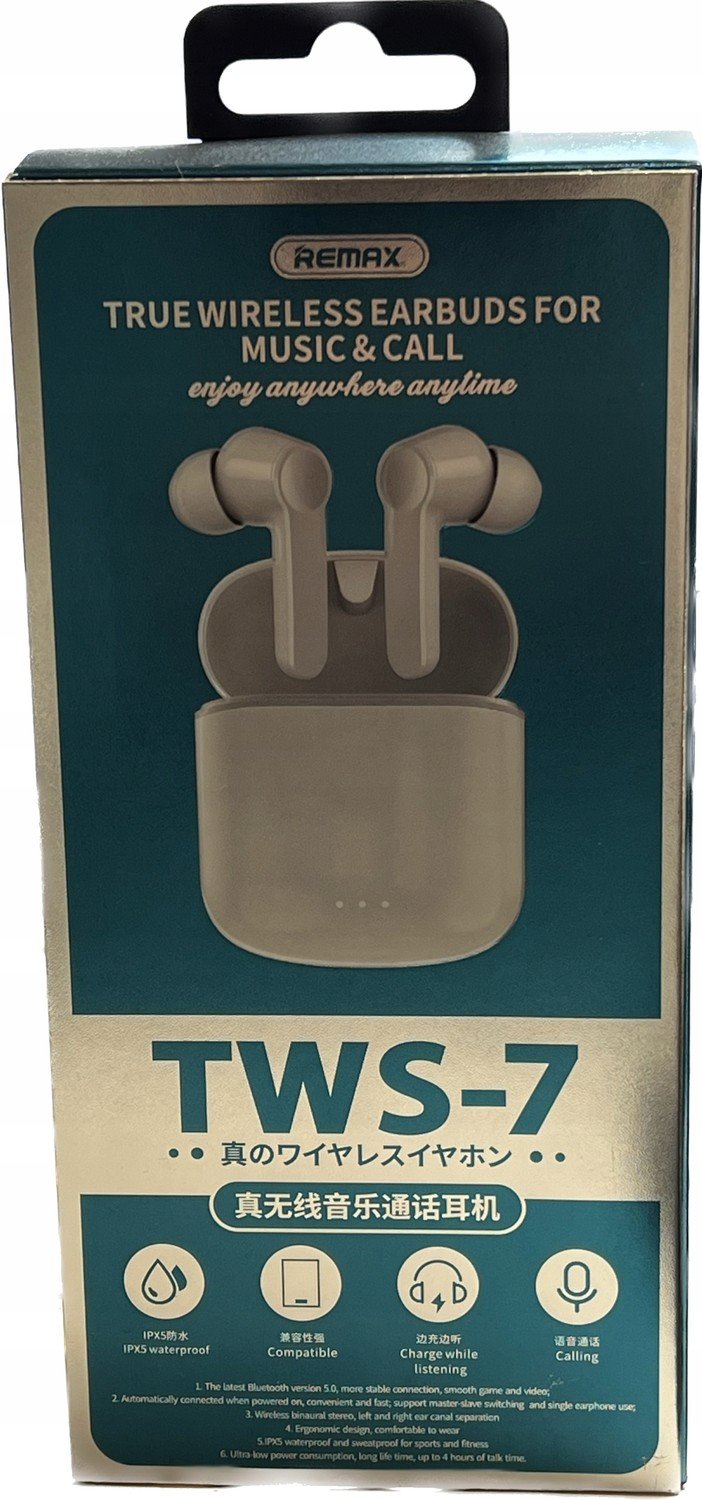 Bezdrátová sluchátka Remax TWS-7