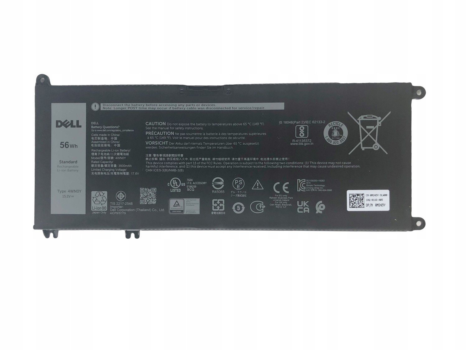 Dell Inspiron 7777 7778 7779 nový originální 4WN0Y