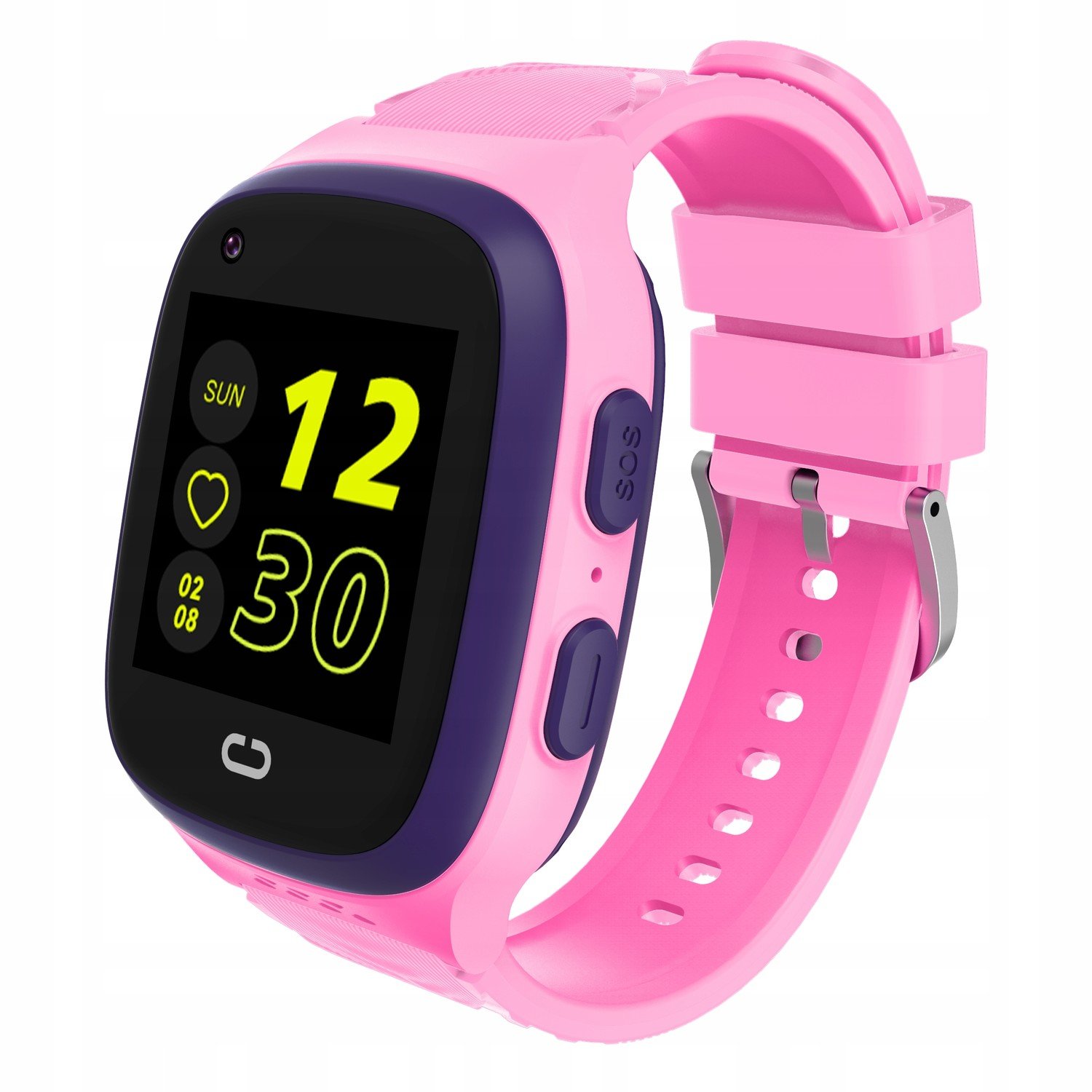 Chytré hodinky Garett Kids Rock 4G Rt růžové