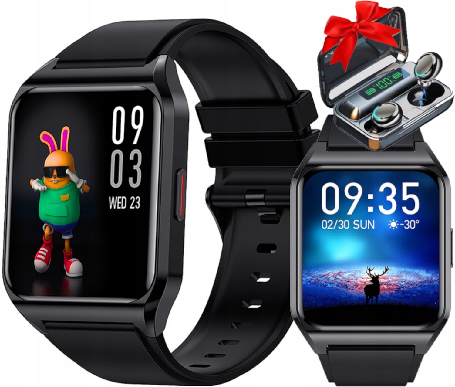 Dámské hodinky Smartwatch Rozmový Pl sluchátka