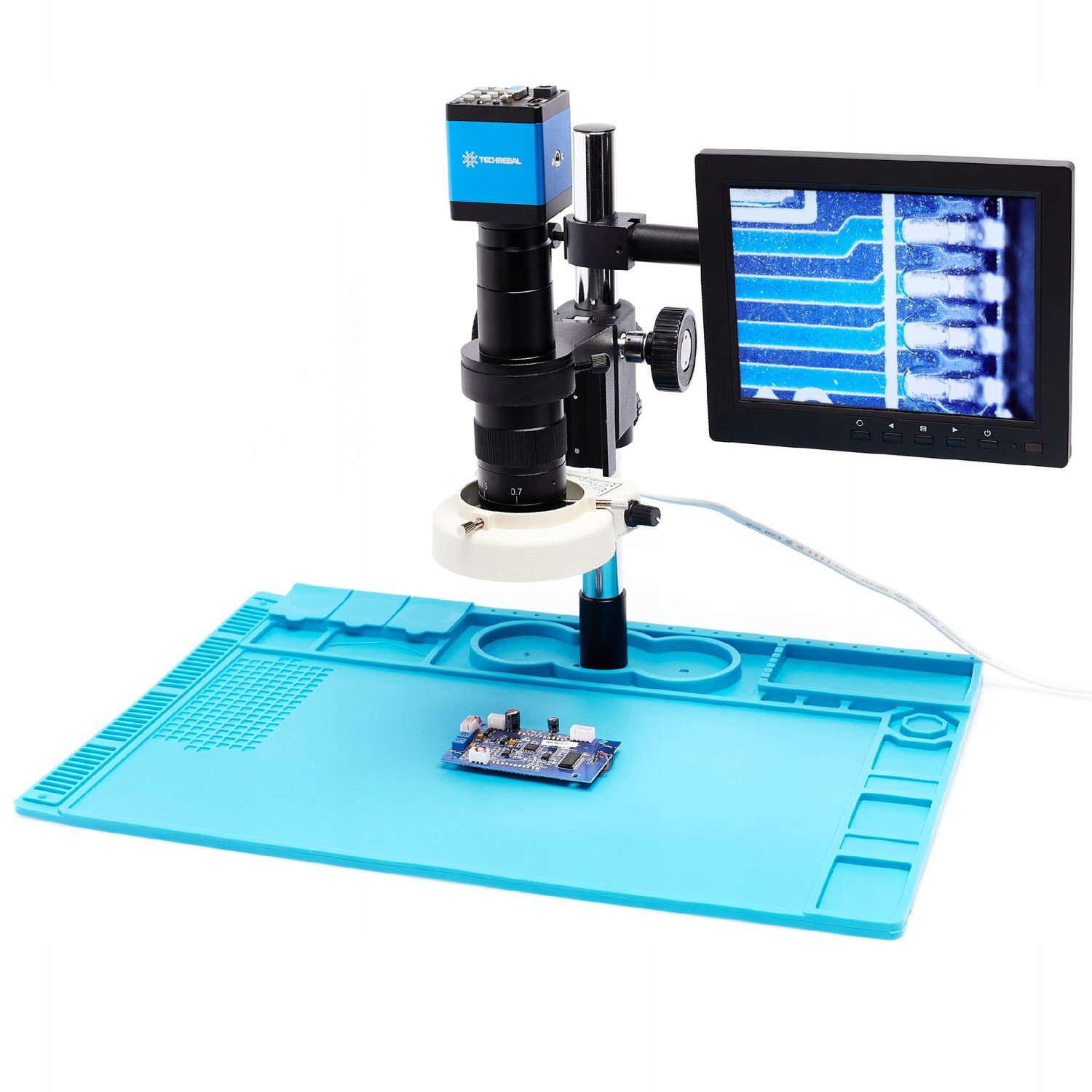 Mikroskop Pro Práci Velká Základna Fullhd Kamera S Hdmi
