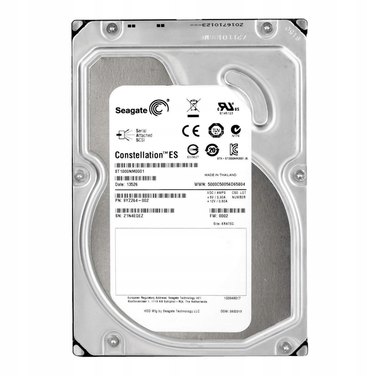 Seagate 1TB 7.2K 64MB SAS-2 3.5'' ST1000NM0001