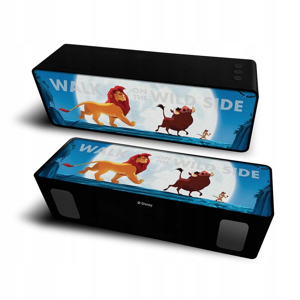 Přenosný bezdrátový reproduktor 10W Král Lev