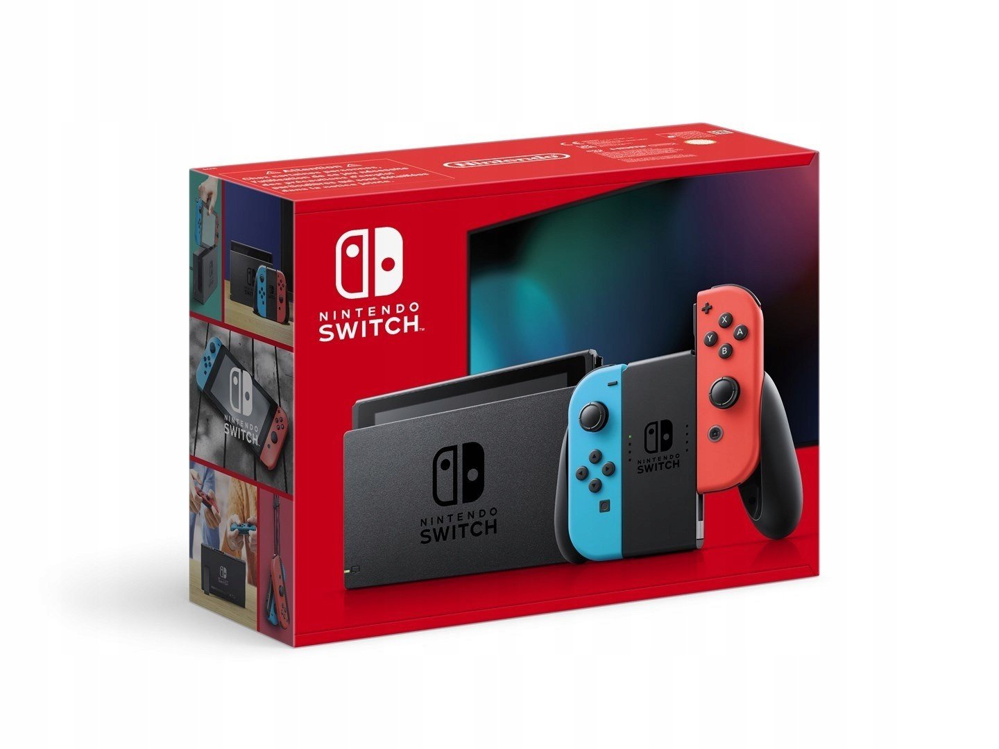 Nintendo Switch Neon Red Blue Joy-Con V2