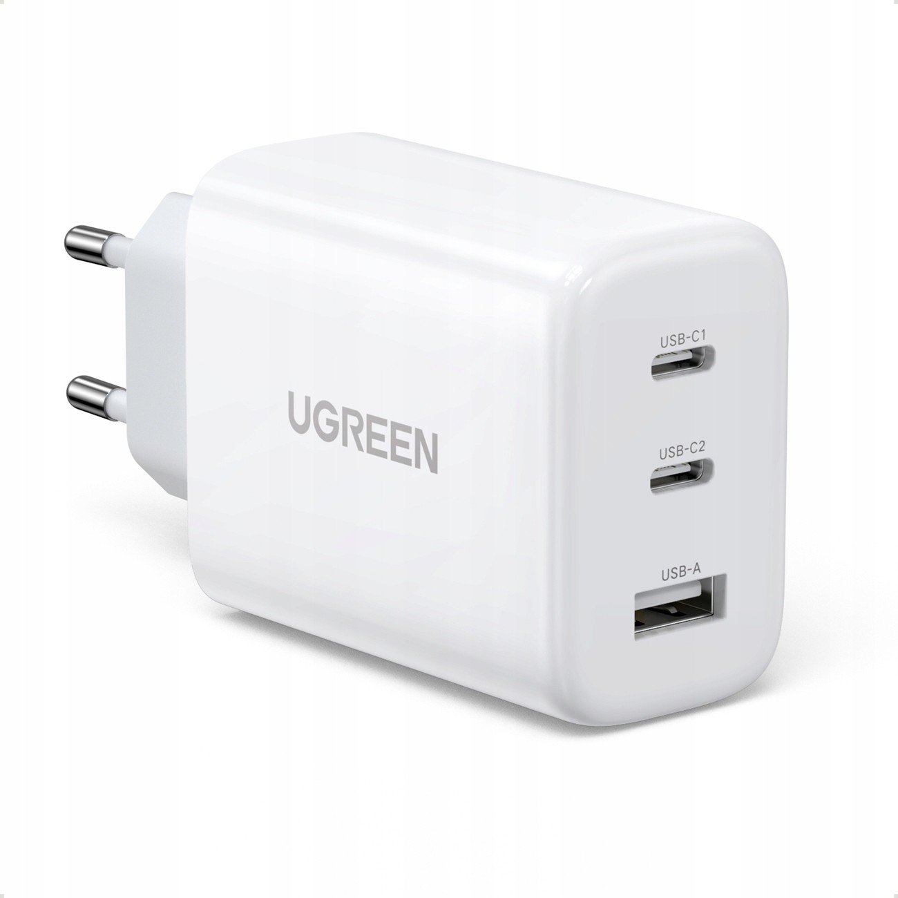 Ugreen Síťová nabíječka CD275 2xUSB-C 1xUSB 65W