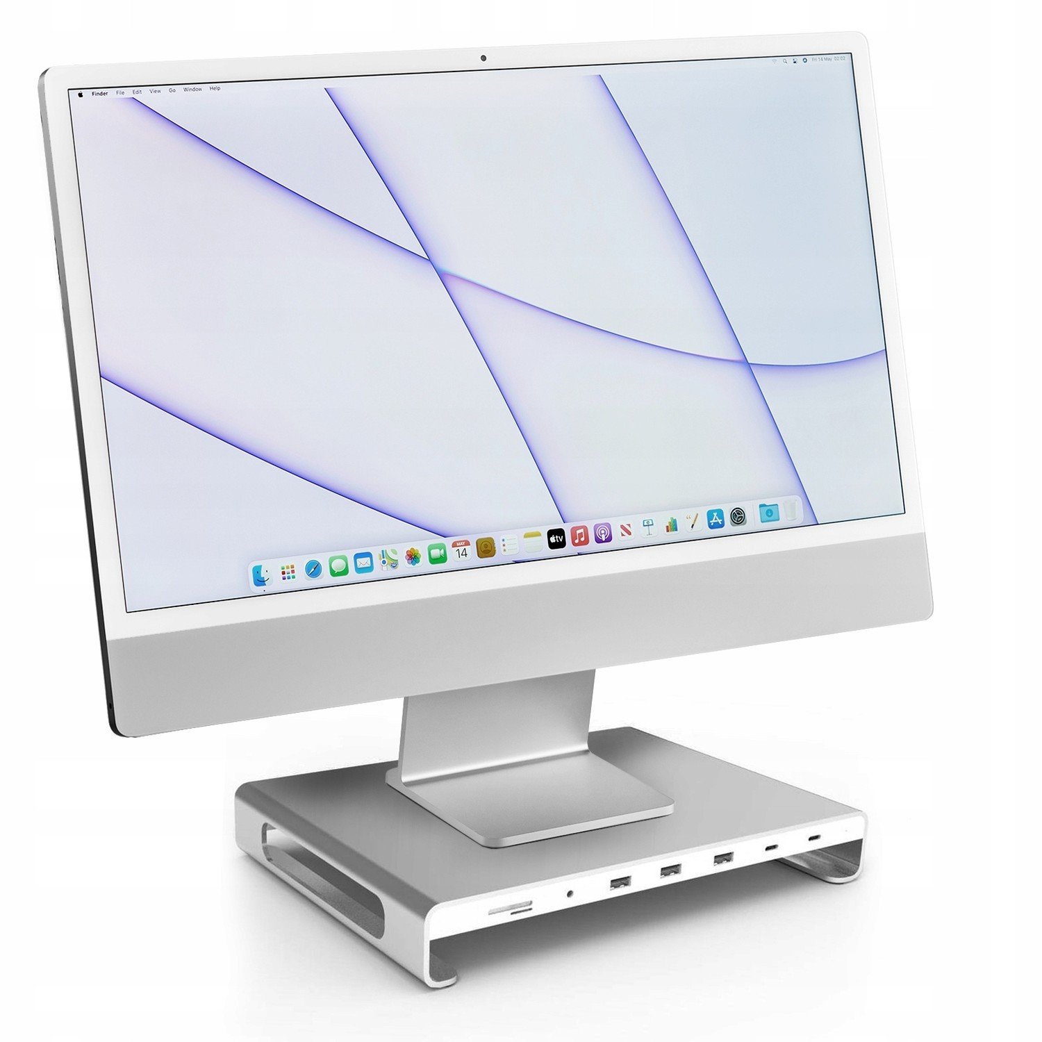 Jcpal Stojan Hub Hdmi Vga 2x Usb-c pro iMac 24