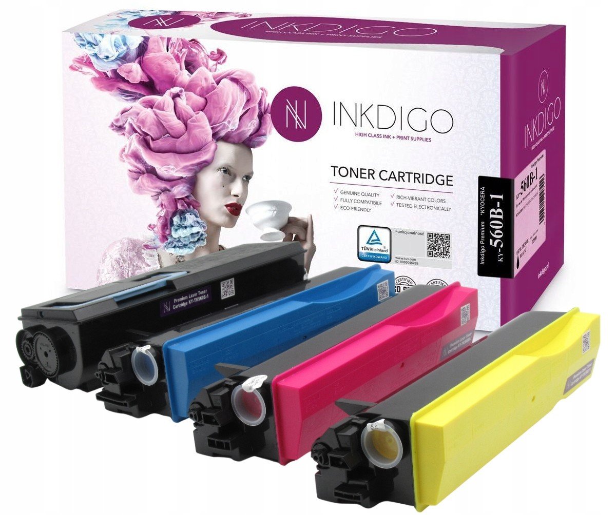 4x Toner náhradní TK560 pro Kyocera Fs-c 5300 5350