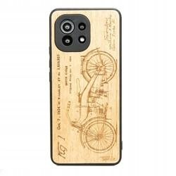 Dřevěné Pouzdro Na Xiaomi MI 11 Harley Patent Case