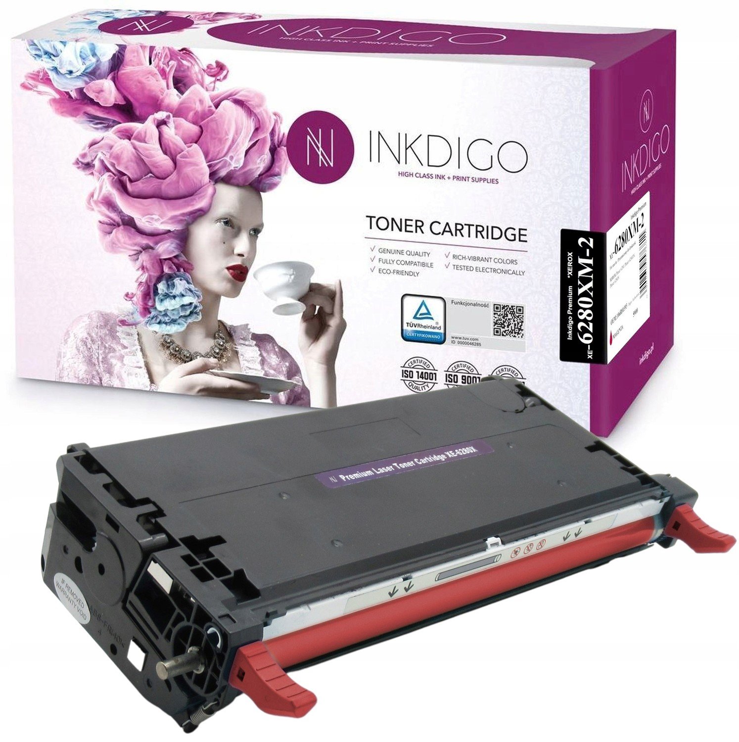 Náhradní toner pro Xerox Phaser 6280 Dnm Magenta