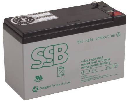 Ssb Sbl 9-12L Ssb baterie 12V/9Ah T2 10-12 Lat