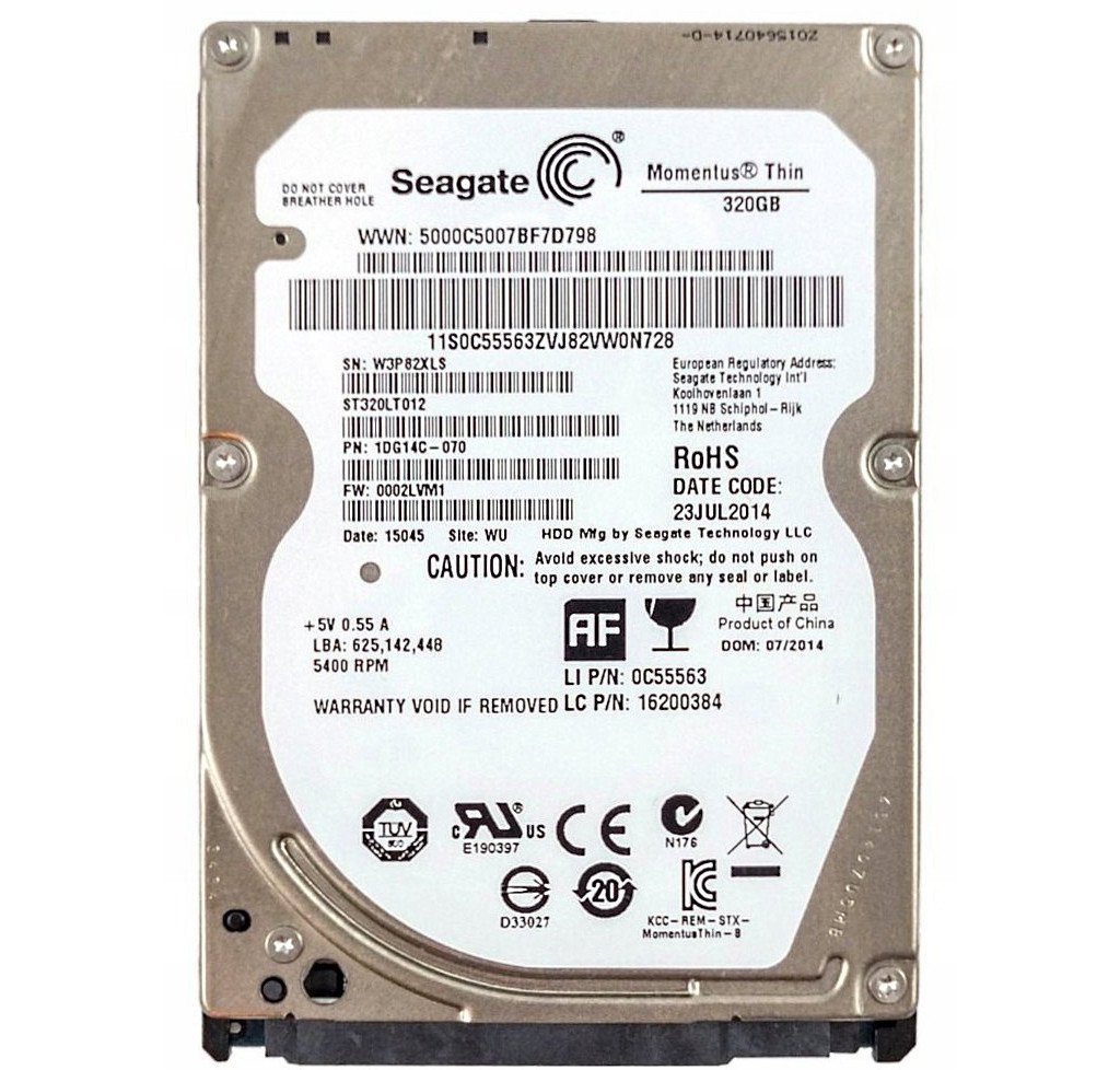Pevný Disk Hdd Seagate ST320LT007 320GB 2,5