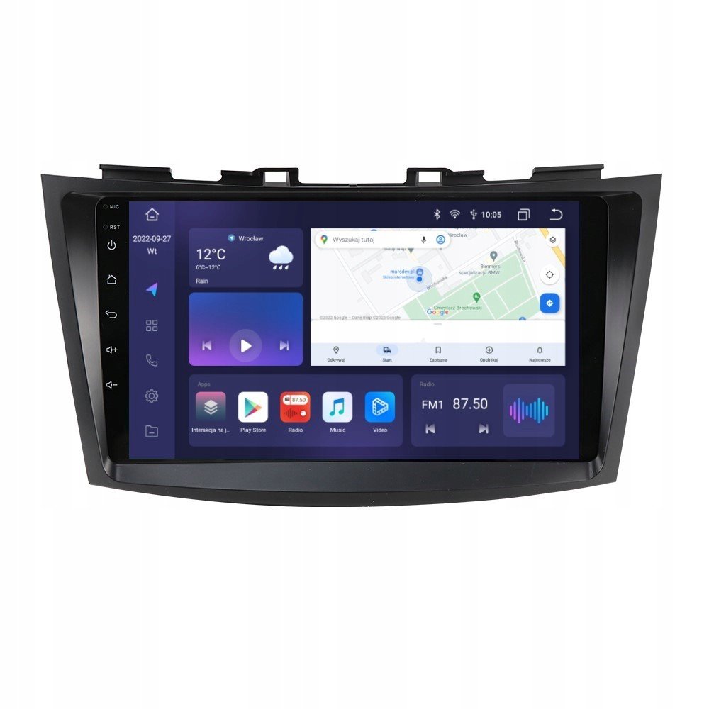 Rádio Android Suzuki Swift V 3/32 Gb Carplay Dsp