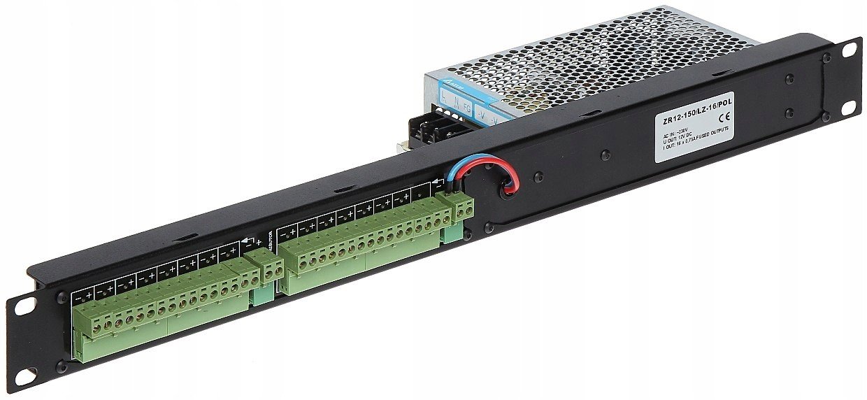 Napájení Rack ZR12-150/LZ-16/POL 12 V DC 12.5 A