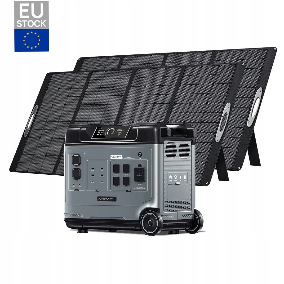 2200W/5120Wh+solární panel 400W