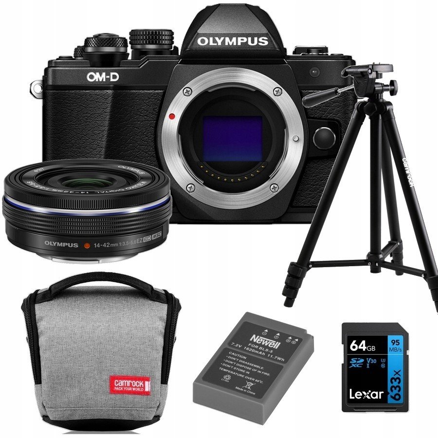 Fotoaparát Olympus E-M10 III S 14-42 Ez Příslušenství