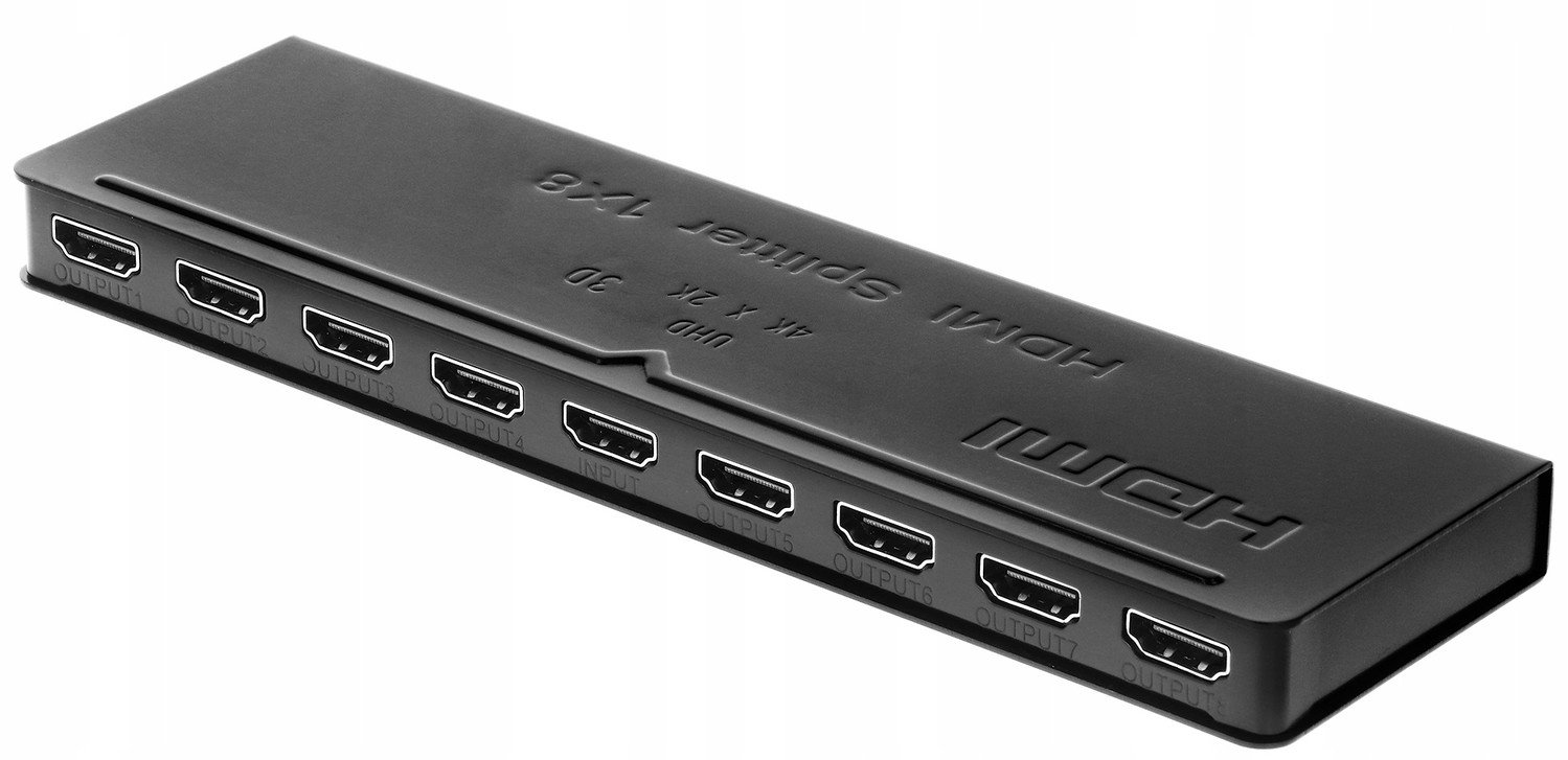 Splitter Hdmi 1x8 Rozdělovač 4K*2K Ultra Hd 4K