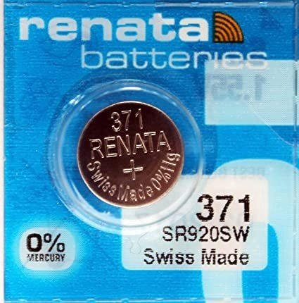 1x Baterie Renata 371 SR920SW SR69 Švýcarská