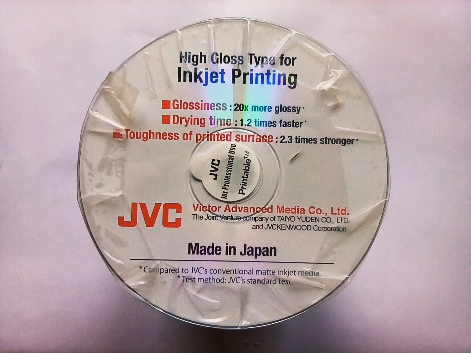 Jvc Cd-r Pro Printable Gloss Japan 100ks