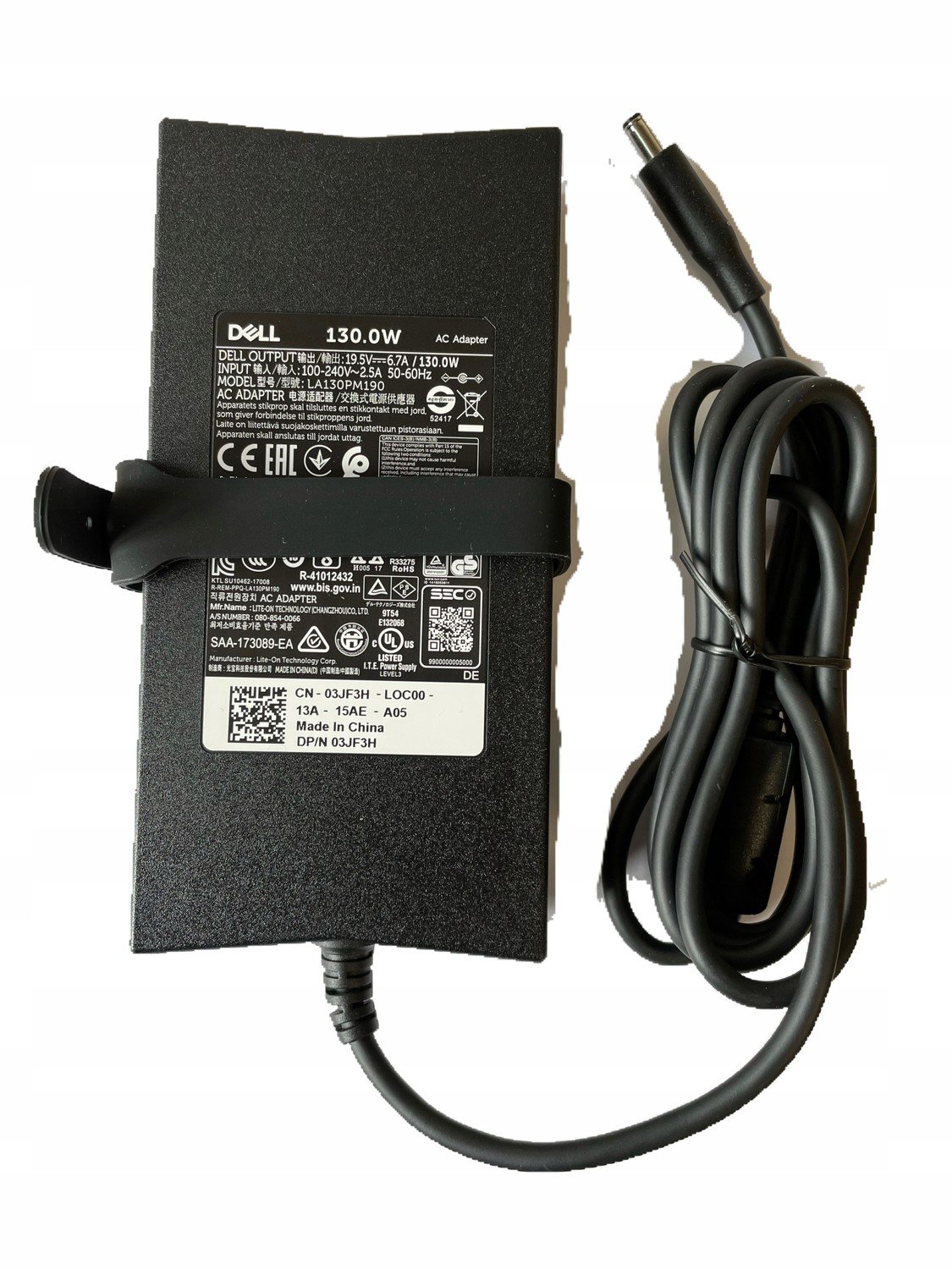 Nový Originální Napájecí Adaptér Nabíječka Dell 5JDV6 130W