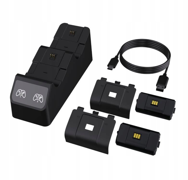 Výkonná nabíjecí stanice 2xPAD Xbox Series X 1100mAh