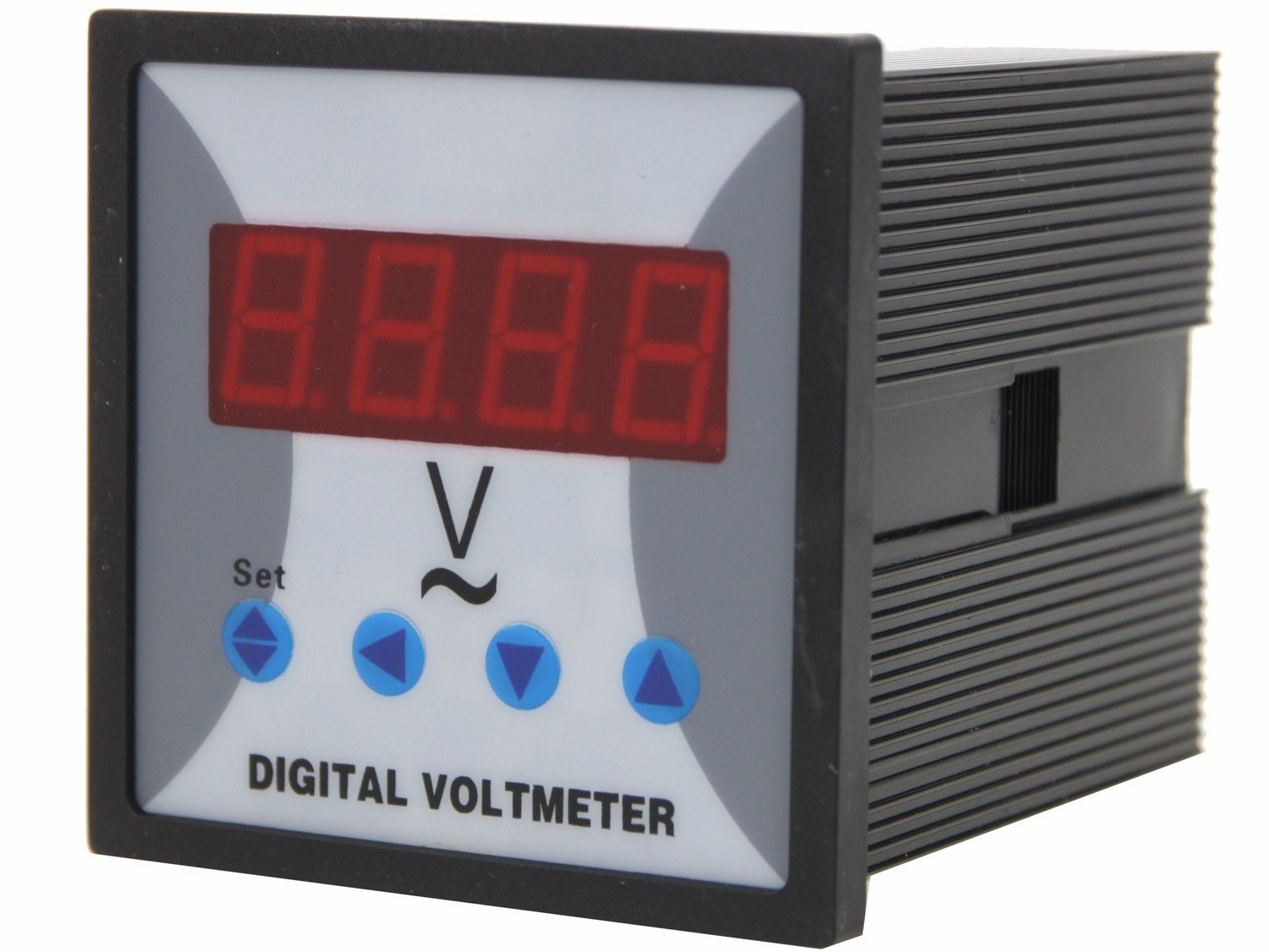 Digitální Voltmetr 0-500 Vac 1-FÁZOVÝ Alarm