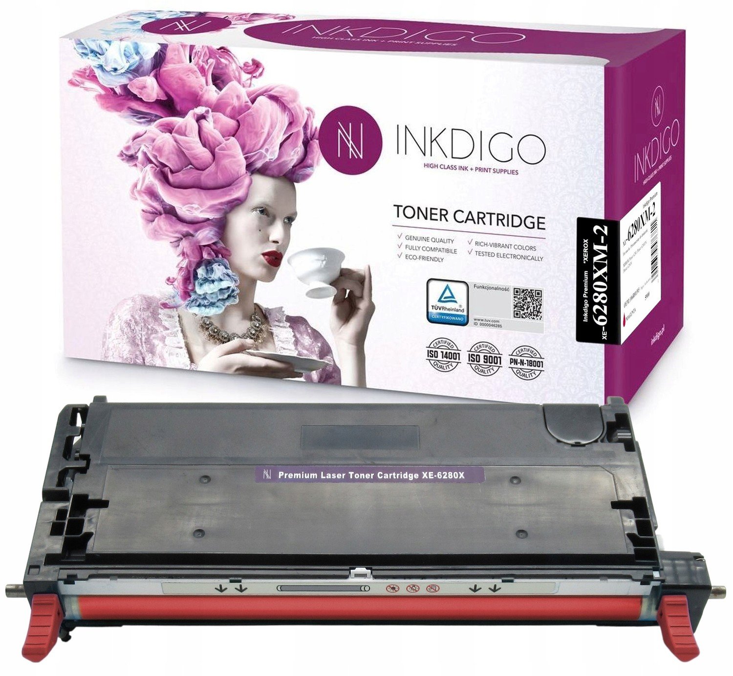 Toner 106R01393 Náhrada Za Xerox Phaser 6280