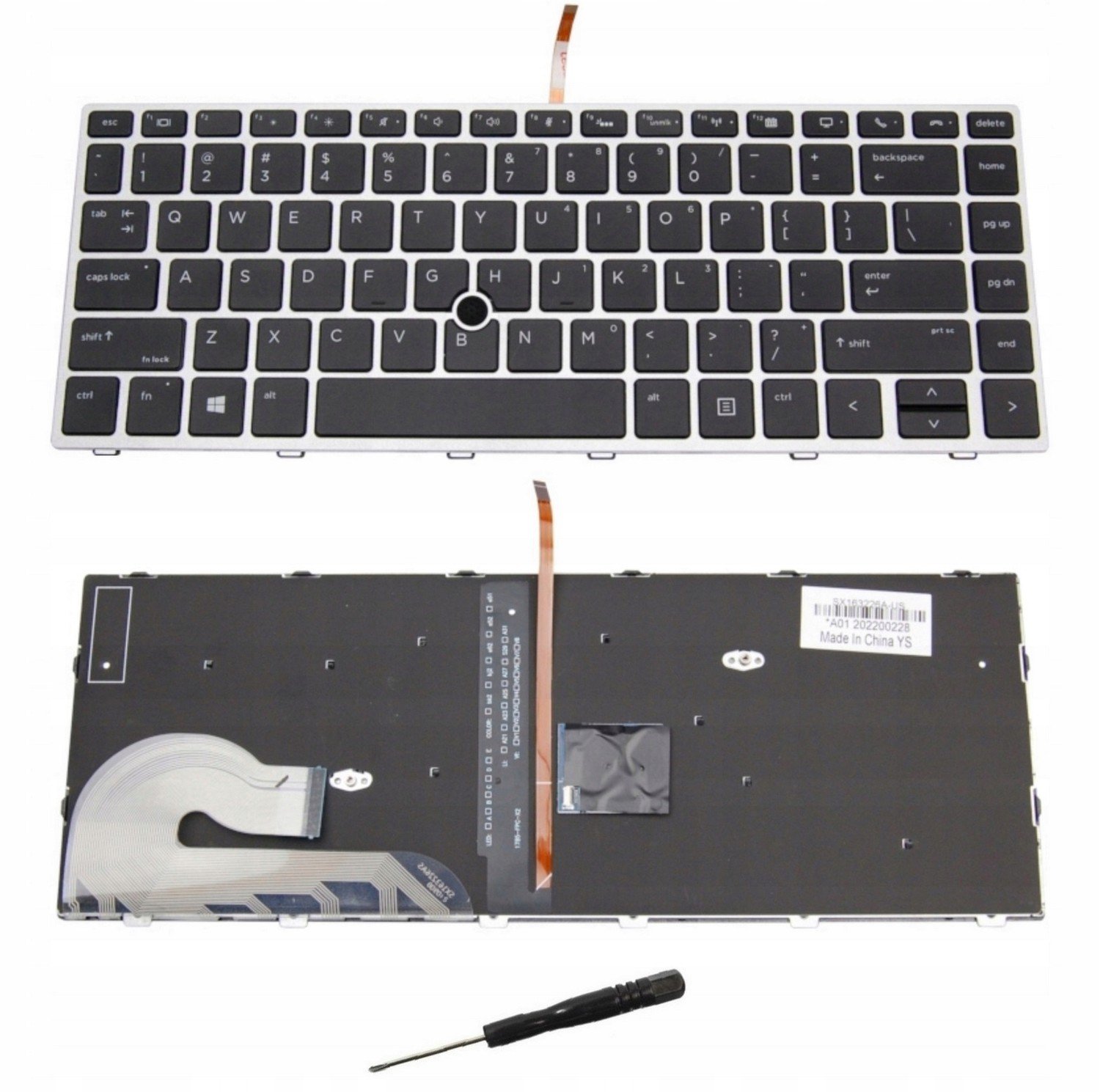 Klávesnice Pro Hp 840 G5 840 G6 745 G5 Led Tp