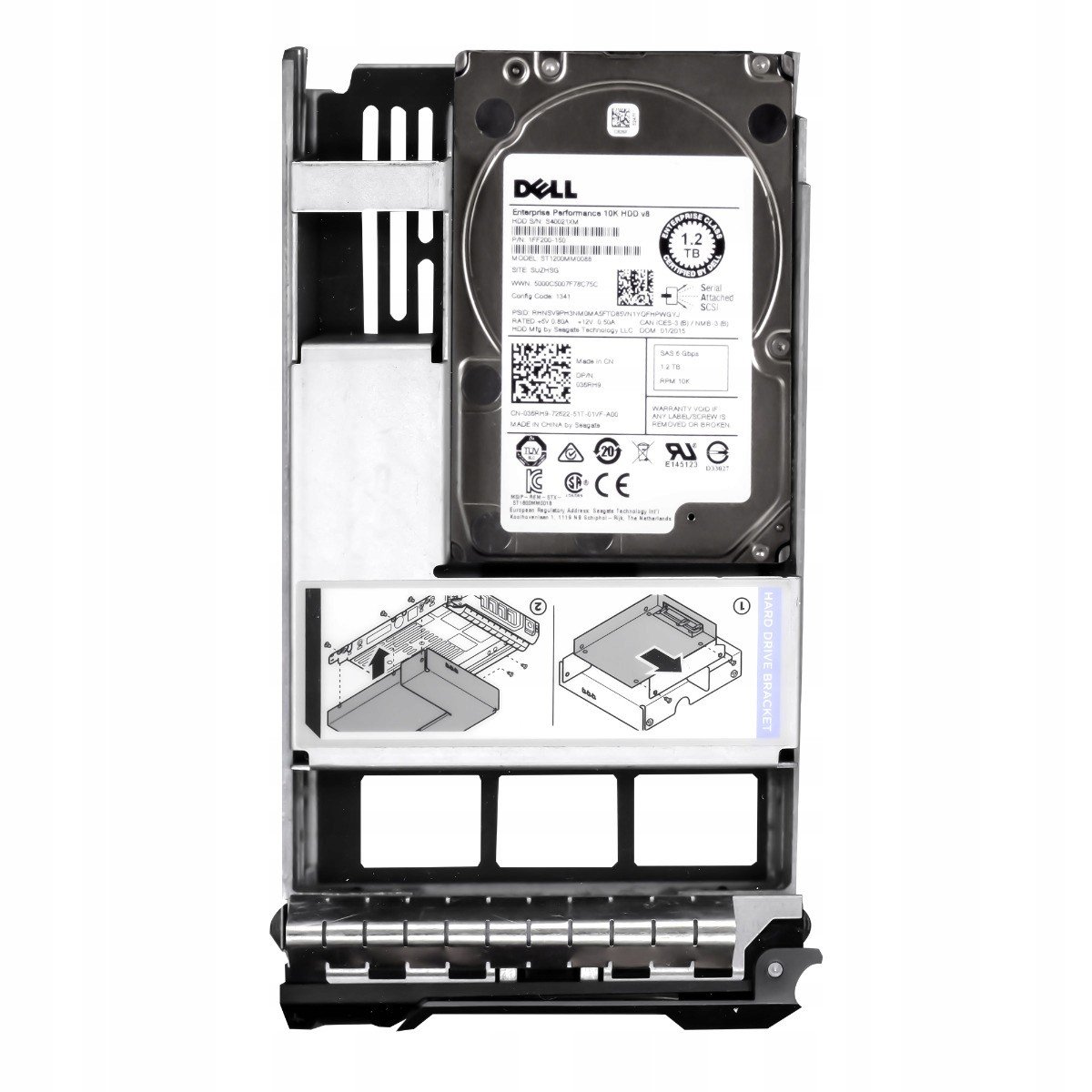 Dell 036RH9 1,2TB 10K SAS-3 2,5'' ST1200MM0088