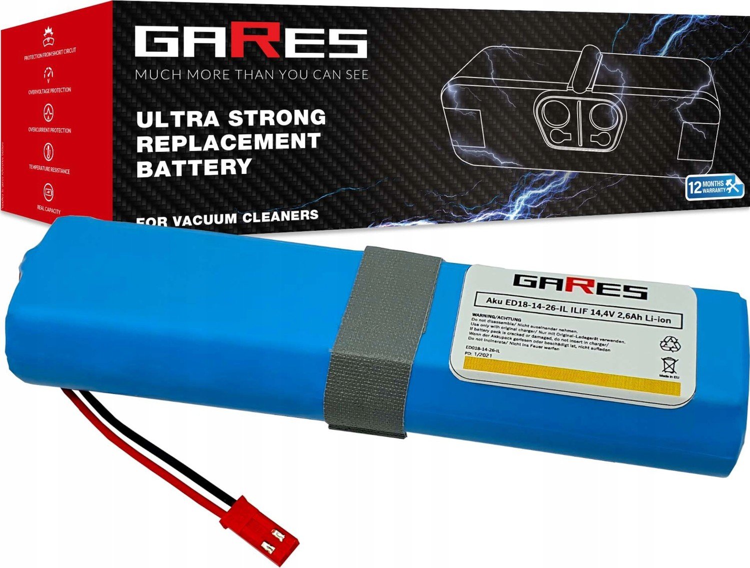 Baterie pro Ilife 18650B4-4S1P-AGX-2