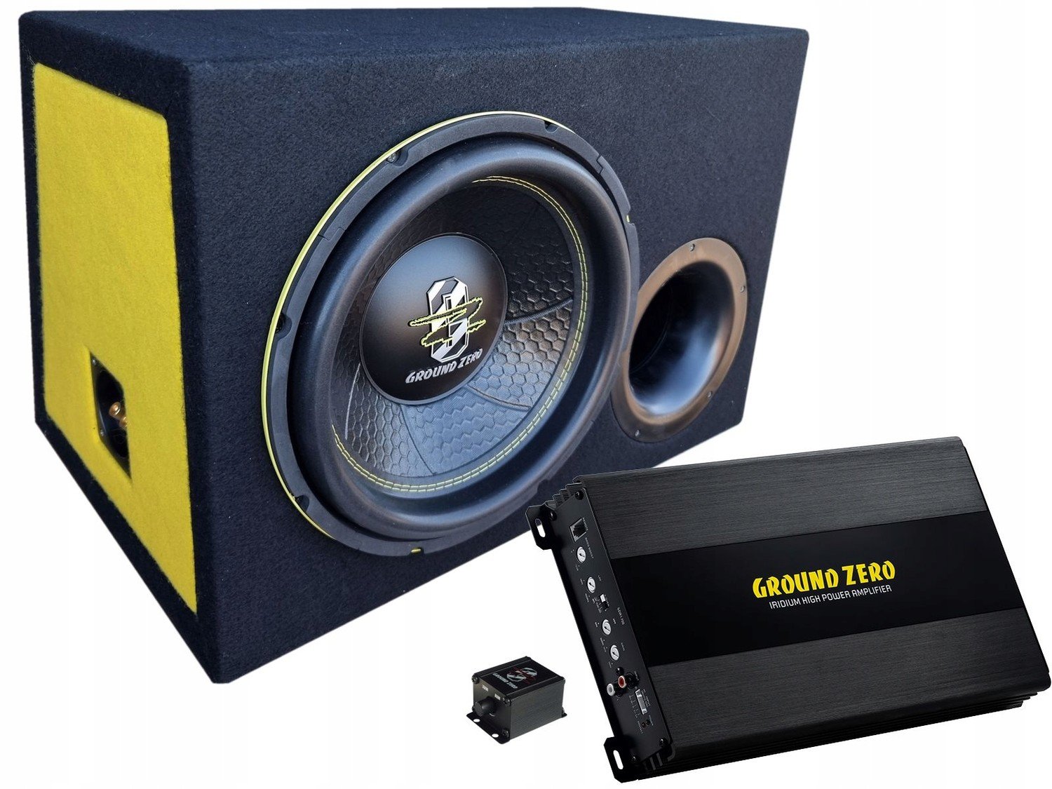 Ground Zero Gziw 12XSPL D2 Br subwoofer zesilovač