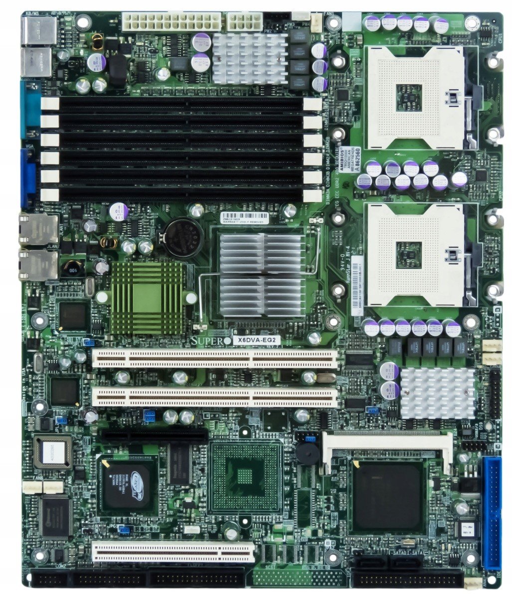 Supermicro X6DVA-EG2 2x s.604 DDR3 Pci-x Pci PCIe