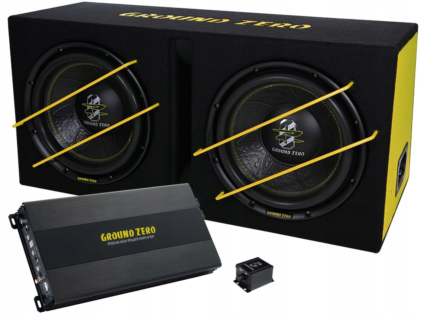 Ground Zero Gzib 2.12SPL set subwoofer