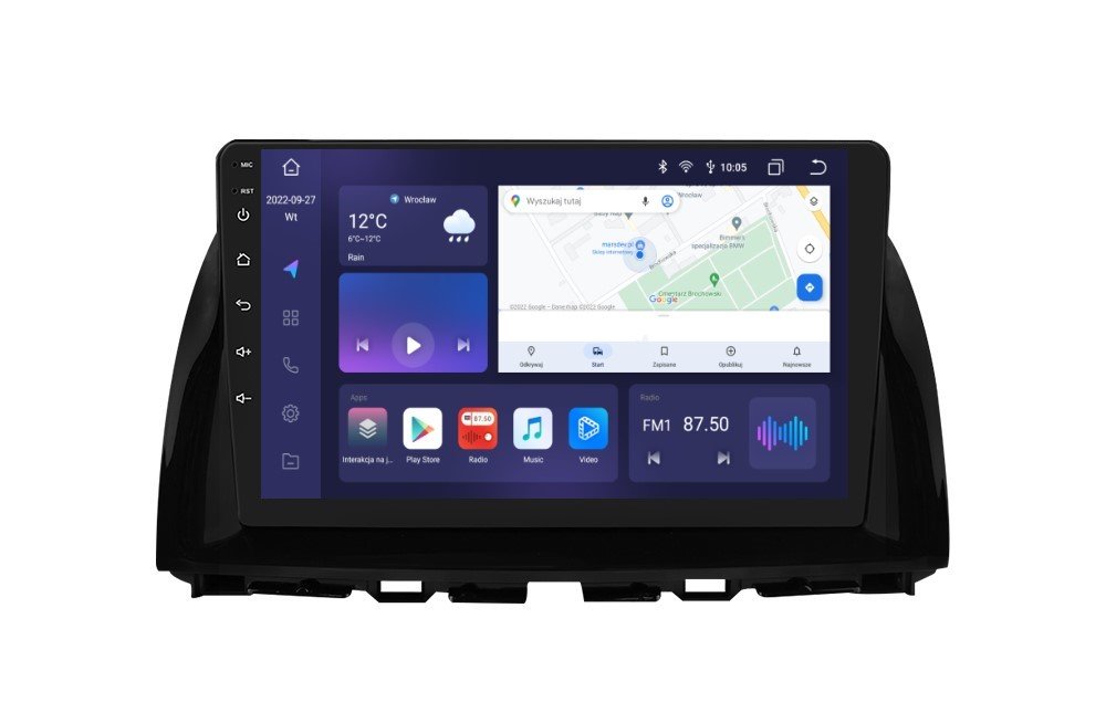 Rádio 2DIN Android Mazda CX5 1 Dsp Carplay Lte 4GB
