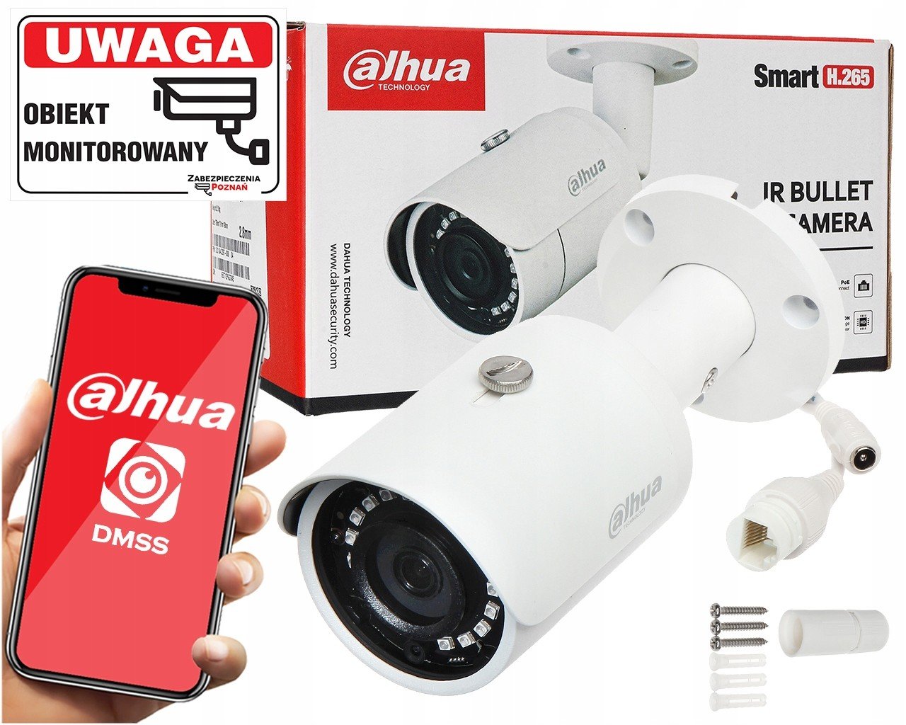 Monitoring Domu Společnosti Tania Kamera Ip Dahua Poe 2m