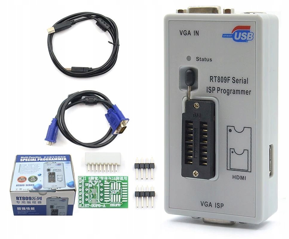 Univerzální sériový programátor Usb RT809F