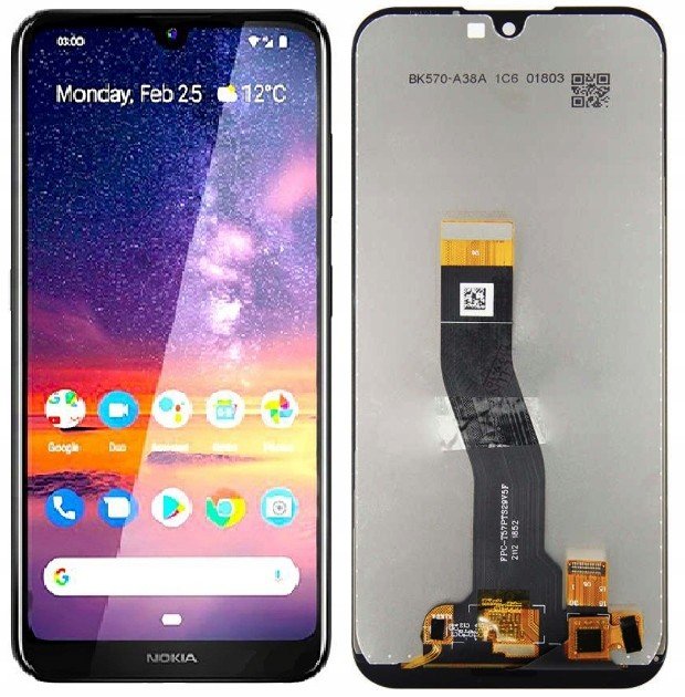 LCD displej pro Nokia 3.2 černý