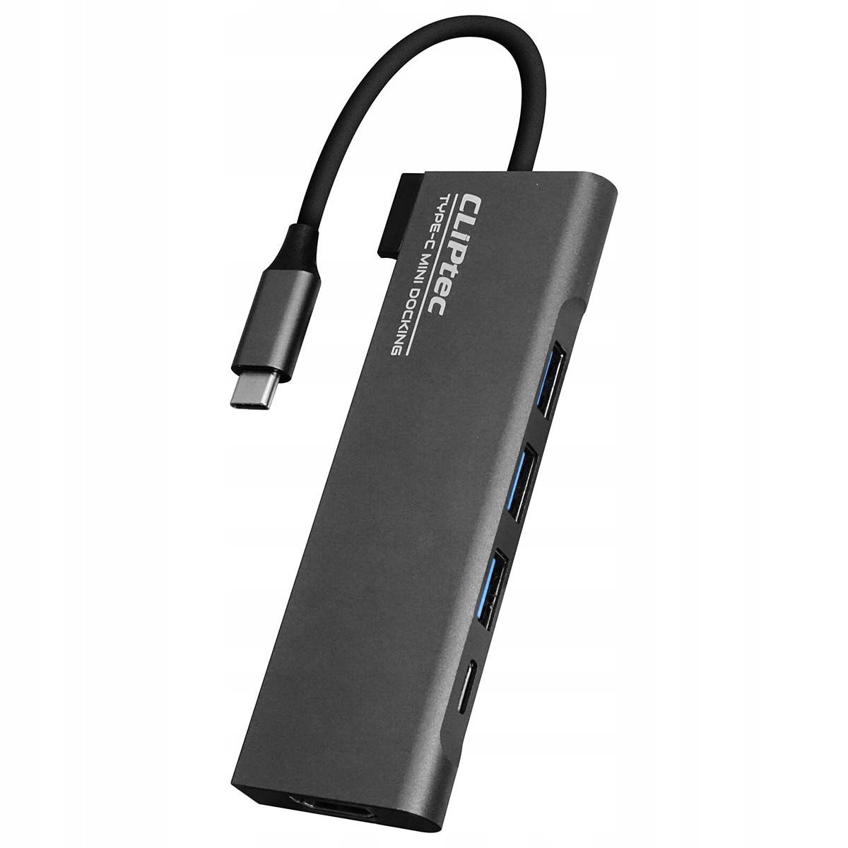 Cliptec adaptér Hub typ C na 3xUSB 3.1 typ C