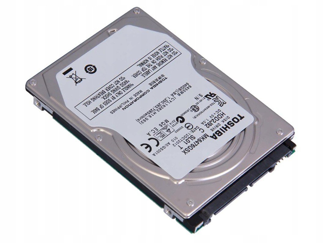Pevný disk Hdd Toshiba 640GB 2,5'' Sata MK6476GSX