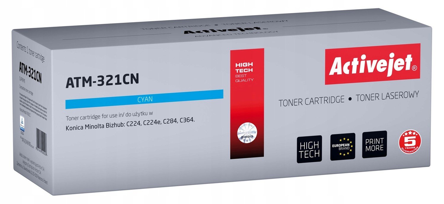 Toner Activejet ATM-321CN (náhrada Konica Minolt