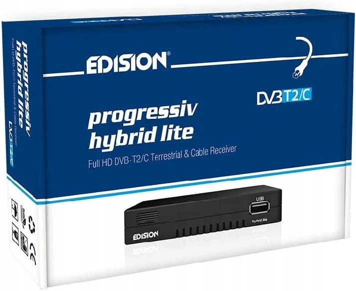 DVB-T2 tuner Edision Progressiv hybrid lite DVB-T2