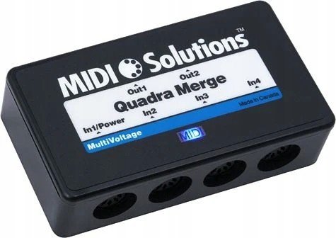 MIDI Solutions- Quadra Merge V2 (čtyřnásobný sumátor