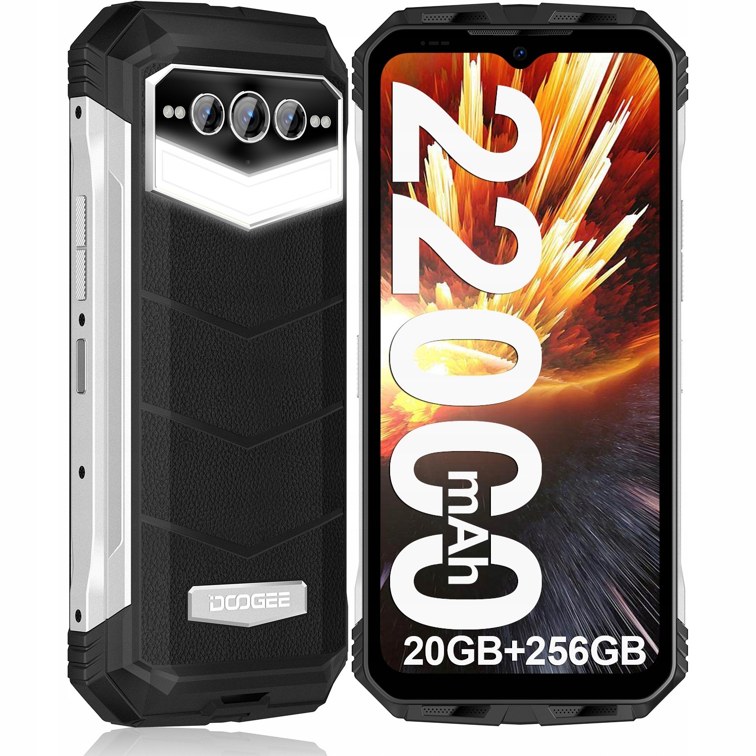 Doogee S100PRO Telefon 20+256GB 108MP 120Hz IP68