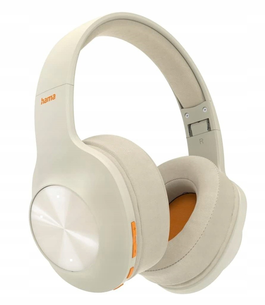 Bluetooth sluchátka béžová Hama SPlRlT Calipso 38h