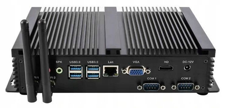 Průmyslové mini Pc Intel i5 16/2Tb Vga Hdmi RS232