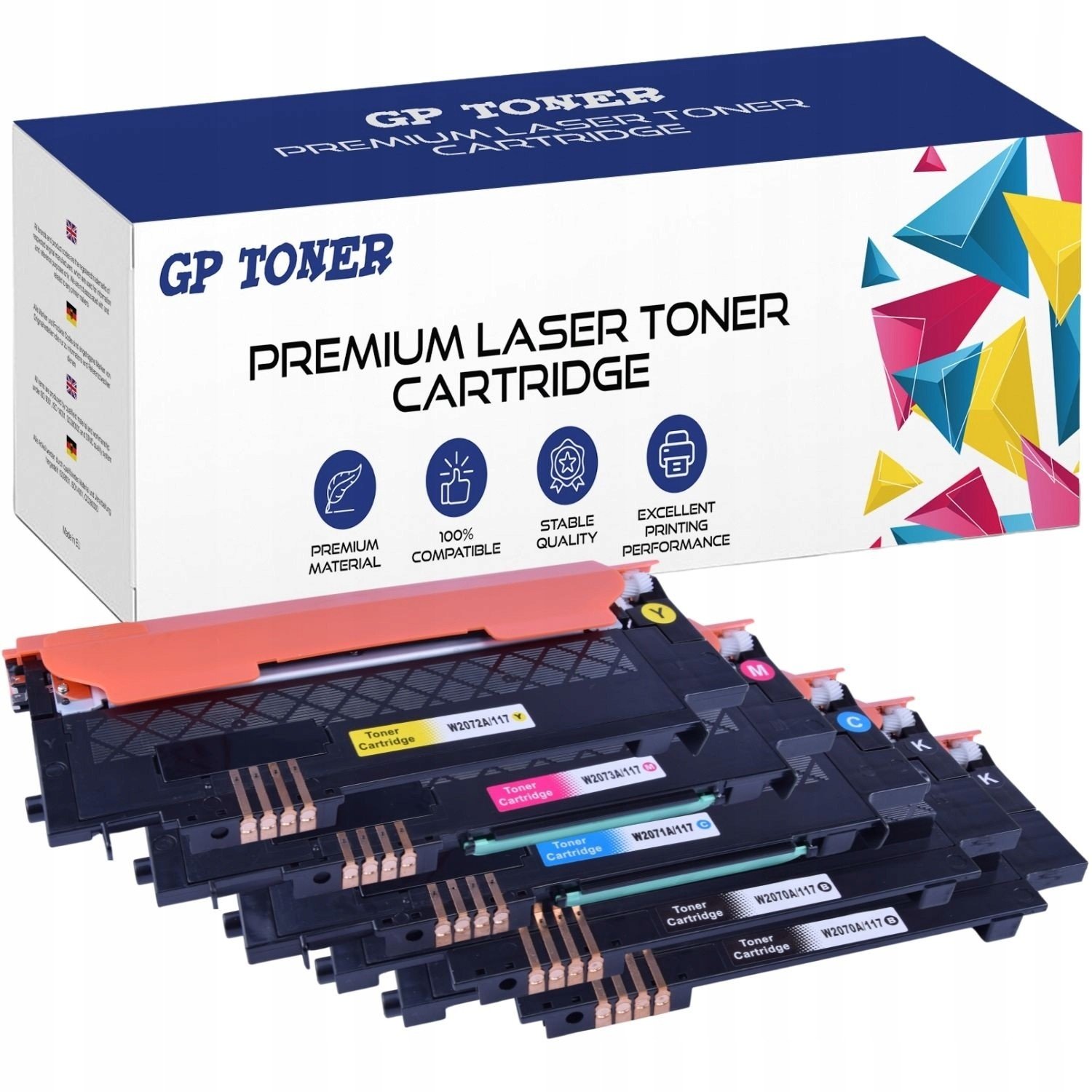 5x Toner Do Hp 117A 150A 150NW MFP178NW MFP179FNW