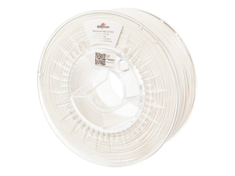 Spectrum Filaments Abs GP450 1,75 mm 1kg Bílá