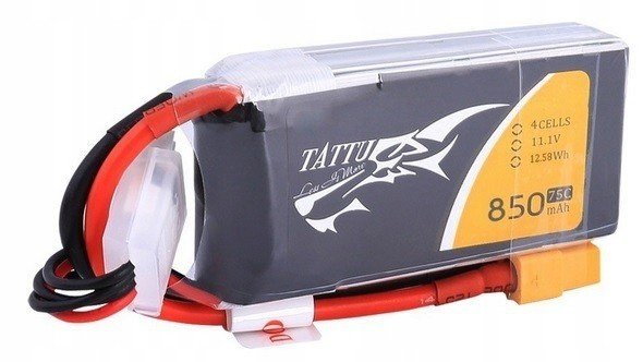 850mAh 14,8V 75C Tattu Gens Ace XT60