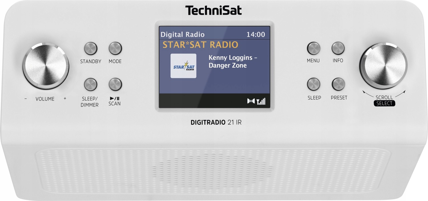 Internetové rádio Kuchyňské Dab+ Bt DigitRadio 21IR
